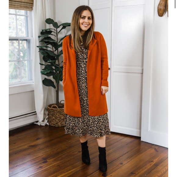 J. Crew Factory Ruffleneck Leopard Dress - Picture 10 of 14